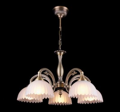 Люстра Eurosvet 89285/5 античная бронза