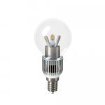 Лампа Gauss LED P45 Globe Crystal clear 5W E14 2700K HA105201105-D