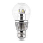 Лампа Gauss LED Globe-dim Crystal Clear 7W E27 4100K диммируемая (HA105202207-D)