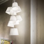 Подвесной светильник Ideal Lux HATS SP9 MODERN