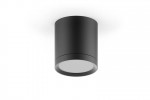 LED светильник накладной с рассеивателем HD014 6W (черный) 3000K 68х75,400лм (HD014)