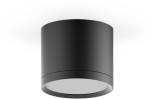 LED светильник накладной с рассеивателем HD017 10W (черный) 4100K 88х75,720лм (HD017)