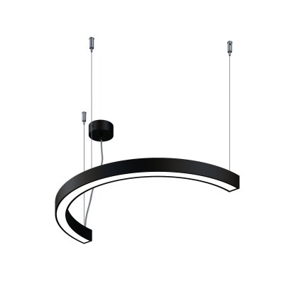 Светильник HEMICYCLE полукруг подвесной D600 H45 B45 LED 14W HEMICYCLE-60-27-WH-WW