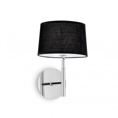 Светильник бра Ideal lux HILTON AP1 NERO (164601) Светильник бра Ideal lux HILTON AP1 NERO (164601)