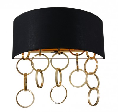 Светильник настенный бра Crystal lux HILTON AP2 GOLD 1980/402