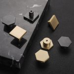 Ручка-кнопка HK006 brass