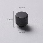 Ручка-кнопка HK009 black