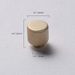 Ручка-кнопка HK009 brass