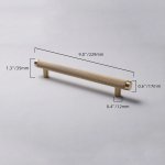 Ручка-скоба HK012 20.3 cm brass