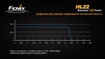 Фонарь Fenix HL22R4 серый