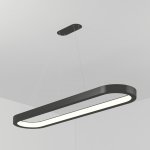 Светильник HOCKEY Свечение вниз подвесной  750х350  H60 B40 LED 27 Вт Estetta HOCKEY-75х35-27-WH-NW