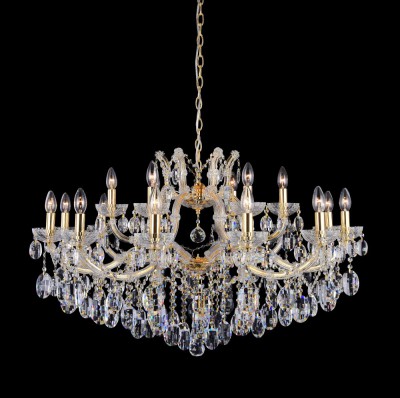 

Люстра Crystal lux HOLLYWOOD SP12+6 GOLD 2011/318, 2011/318