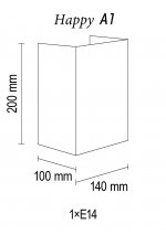 Настенный светильник Happy A1 10 99gb