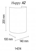 Настенный светильник Happy A2 10 99gp