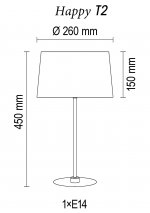 Настольный светильник Happy T2 28 99gp