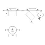 Светильник I-RC Lumker I-RC-WH-NW