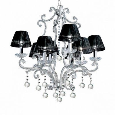 Подвесной светильник Masiero ILCRISTALLO 8 Cromo Lucido SW Подвесной светильник Masiero ILCRISTALLO 8 Cromo Lucido SW