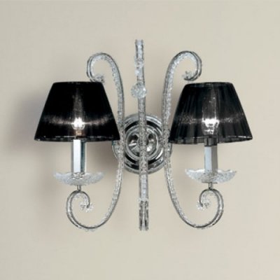 Настенный светильник Masiero ILCRISTALLO A2 Cromo Lucido CR Настенный светильник Masiero ILCRISTALLO A2 Cromo Lucido CR