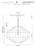 Светильник Lucia Tucci INDUSTRIAL 1821.1