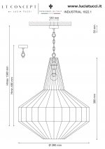 Светильник Lucia Tucci INDUSTRIAL 1822.1