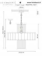 Светильник Lucia Tucci INDUSTRIAL 1823.1