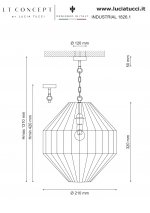 Светильник Lucia Tucci INDUSTRIAL 1826.1
