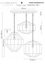 Светильник Lucia Tucci INDUSTRIAL 1828.3