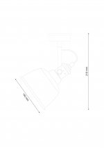 Lucia Tucci INDUSTRIAL W1820.1 SAND SILVER Светильник