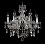 Люстра INES SP6 CHROME/TRANSPARENT (2040/306) Crystal lux