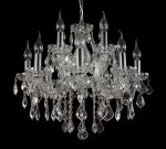 Люстра INES SP8+4 CHROME/TRANSPARENT (2040/312) Crystal lux