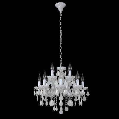 Люстра INES SP8+4 WHITE (2043/312) Crystal lux Люстра INES SP8+4 WHITE (2043/312) Crystal lux