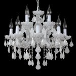 Люстра INES SP8+4 WHITE (2043/312) Crystal lux