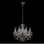 Люстра INES SP8 CHROME/TRANSPARENT (2040/308) Crystal lux