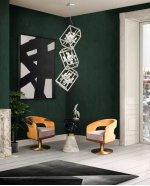 Люстра подвесная Lucia Tucci INESSA 3850.12 silver