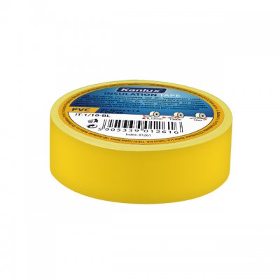 Изолента пвх Kanlux IT-1/20-Y (1272)