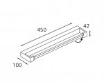IT01-1068/45 white светильник настенный Italline