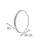 IT01-8663S white светильник настенный Italline
