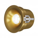 IT014-0208 gold светильник встраиваемый влагозащищенный