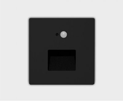 IT015-0304+IT015-0305 black светильник встраиваемый уличный с датчиком движения