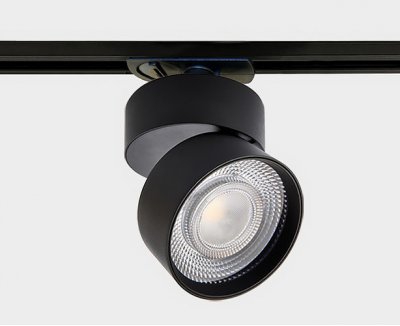 IT02-010 black 4000K + IT08-8016 black светильник трековый