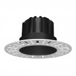 IT02-028 black 3000K светильник встраиваемый влагозащищенный