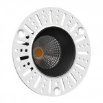 IT02-028 black 3000K светильник встраиваемый влагозащищенный