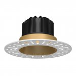 IT02-028 gold 3000K светильник встраиваемый влагозащищенный