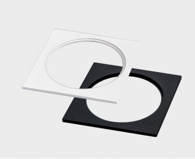 IT06-6016 black FR1 рамка для светильника Italline