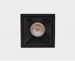 IT06-6020 black 3000K + IT06-6021 black светильник встраиваемый