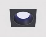 IT08-8013 black 4000K + IT08-8014 black светильник встраиваемый с рамкой