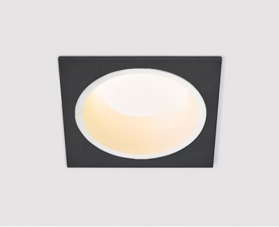 IT08-8013 white 3000K + IT08-8014 black светильник встраиваемый с рамкой