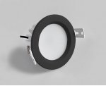 IT08-8018 black 3000K светильник встраиваемый влагозащищенный
