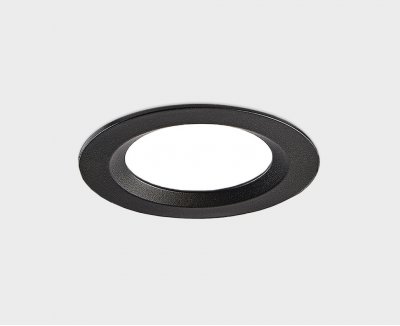 IT08-8018 black 3000K светильник встраиваемый влагозащищенный