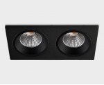 IT08-8035 black 4000K светильник встраиваемый влагозащищенный